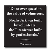 Magnet With Quote - Noah's Ark